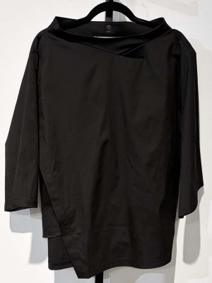 Artpoint Pullover 3/4 Sleeves Black Blouse 268