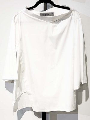 Artpoint Pullover 3/4 Sleeves White Blouse 268